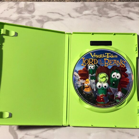 Lot of 2 DVD VeggieTales Lord Of The Beans & Sumo Of The Opera - Picture 4 of 11
